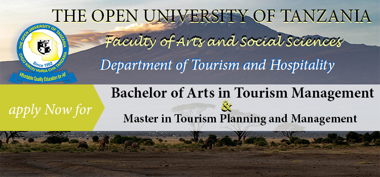 university of tourism in tanzania