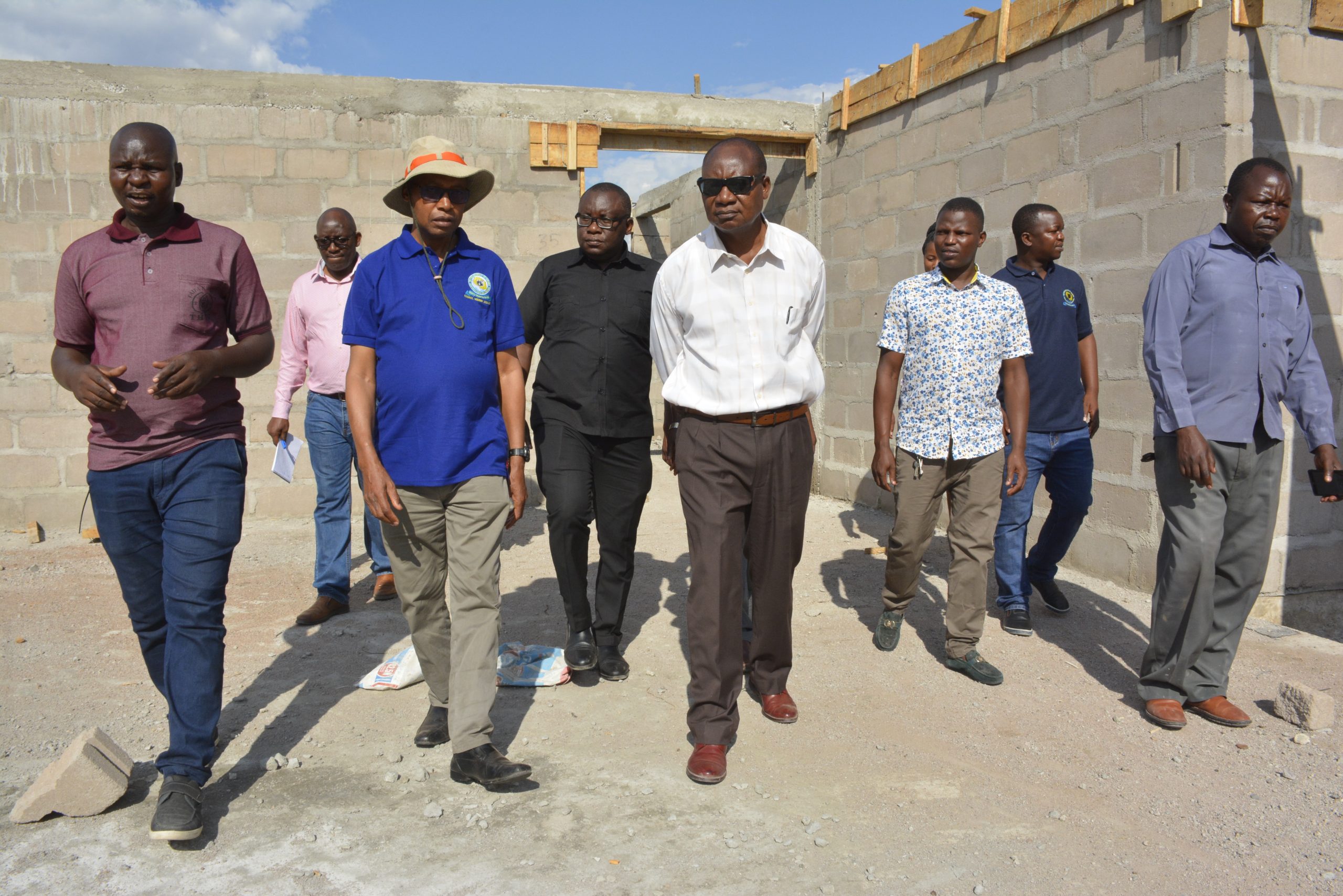 PROF. MUKANDALA VISITS THE ONGOING CONSTRUCTION IN MANYARA, SIMIYU AND GEITA